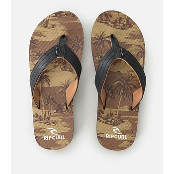 Chanclas Rip Curl Ripper Bloom Open Toe - Gold
