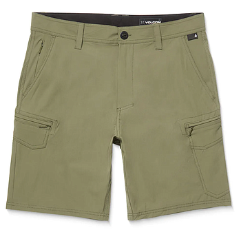 Pantalón Corto Híbrido Volcom Cashed In Cargo - Wintermoss