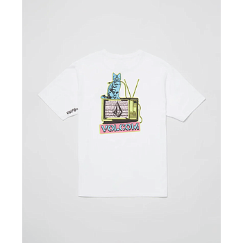 Camiseta Volcom Catv - White