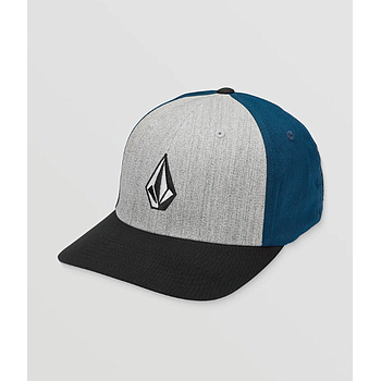 Gorra Volcom Full Stone Hthr Flexfit - Deep Blue