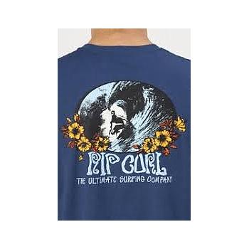 Camiseta Rip Curl Surf Paradise F&B - Washed Navy