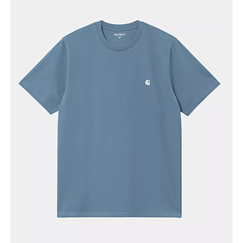 Camiseta Carhartt WIP Madison - Icy Water/White