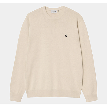 Jersey Carhartt WIP Madison - Fleur de Sel/Black