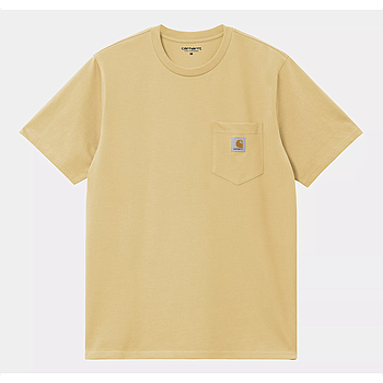 Camiseta Carhartt WIP Pocket - Air Yellow