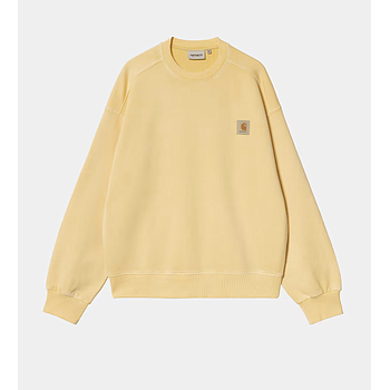 Sudadera Carhartt WIP Nelson - Air Yellow/garment dyed