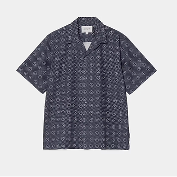 Camisa Carhartt WIP Furoshiki Print - Blue