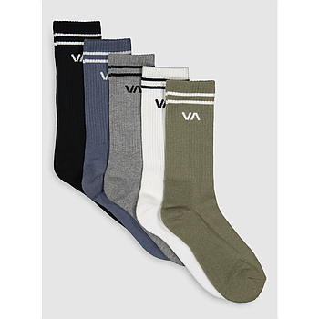 Calcetines RVCA Union (Pack de 5) - Multi