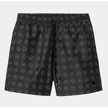 Bañador Carhartt WIP Slater Swim - Furoshiki Print/Black