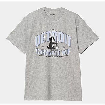 Camiseta Carhartt WIP Underground - Grey Heather