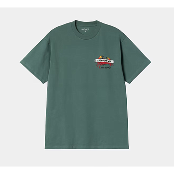 Camiseta Carhartt WIP Crab Paint - Silver Pine