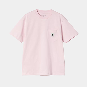Camiseta Carhartt WIP Pocket - Air Pink