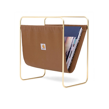 Revistero Carhartt WIP Canvas Magazine Stand - Hamilton Brown