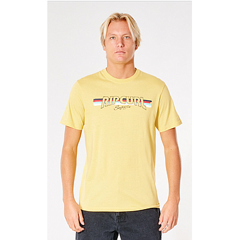 Camiseta Rip Curl Surf Revival Yeh Mumma - Yellow
