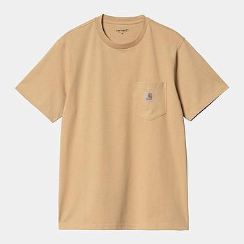 Camiseta Carhartt WIP S/S Pocket - Dusty H Brown