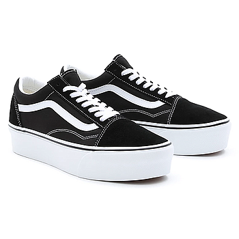 Zapatillas Vans UA Old Skool Platform - Black/White