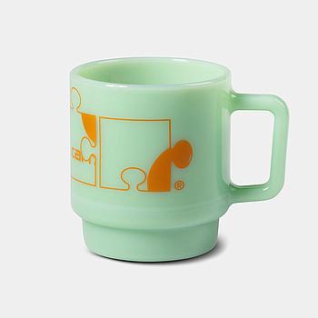 Taza Carhartt Assemble Glass Mug - Jade / Orange