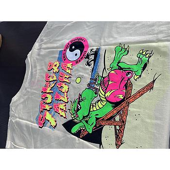 Camiseta T&C Tortuga Lizzard - Bone Yellow