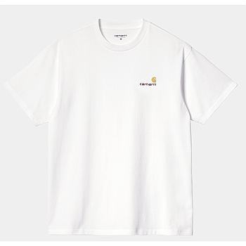 Camiseta Carhartt WIP American Script - White