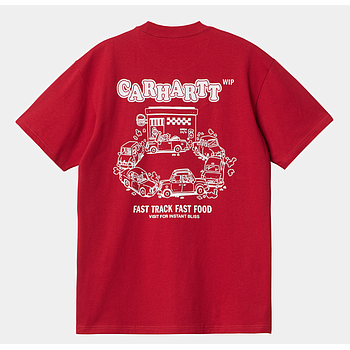 Camiseta Carhartt Wip Fast Food - Samba