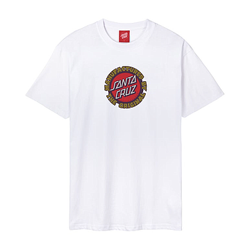 Camiseta Santa Cruz Speed MFG Dot Front - White