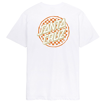 Camiseta Santa Cruz Breaker Check Opus Dot - White