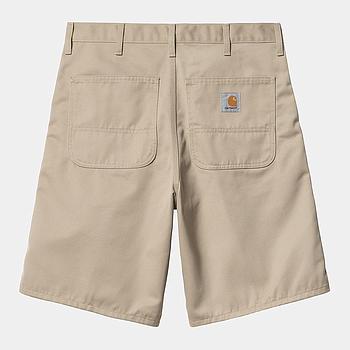 Pantalón Corto Carhartt WIP Simple Short - Wall (Rinsed)