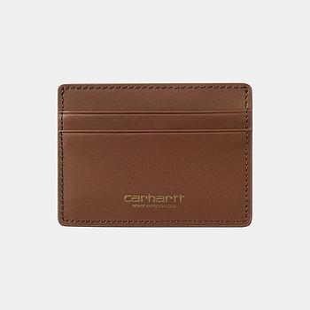Tarjetero Carhartt WIP Vegas - Cognac/Gold