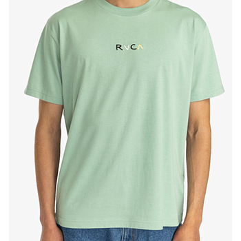 Camiseta RVCA Flower Skull - Green Haze