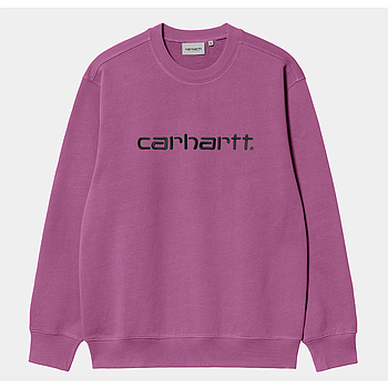 Sudadera Carhartt Wip - Magenta/Black