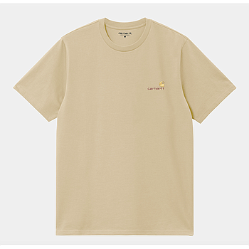 Camiseta Carhartt WIP American Script - Rattan