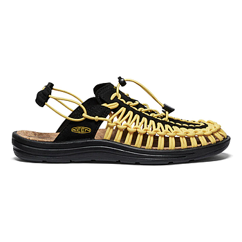 Sandalias Keen Uneek II Convertible - Black/Keen Yellow